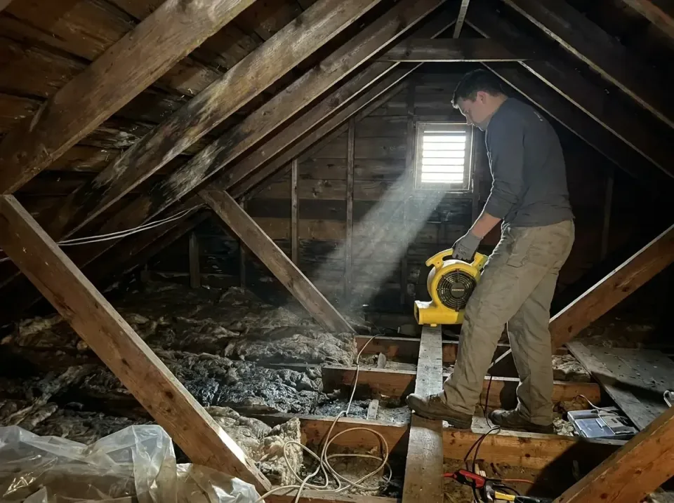 attic-water-damage-drying-proc-007 — frequently asked questions, Emergency Water Extraction & 24/7 Flood Response in Carbon…